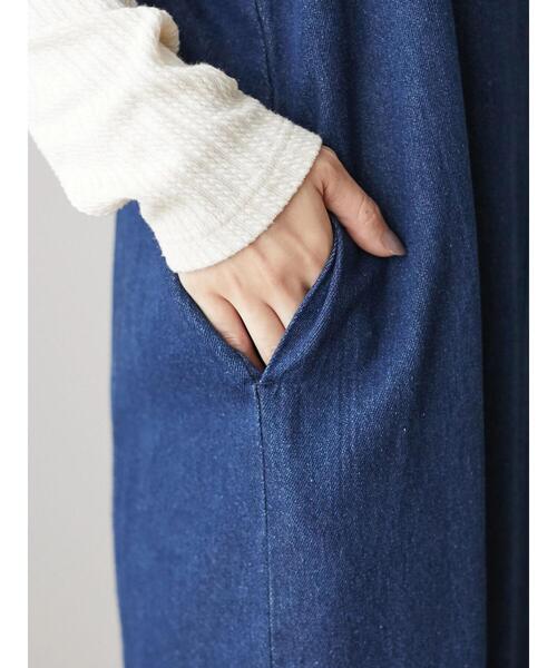 Sugar spoon(シュガースプーン)の「・SUGAR SPOON デニムキャミワンピ*(ワンピース・レディース・ブラック/インディゴブルー・FREE)」の8枚目の写真