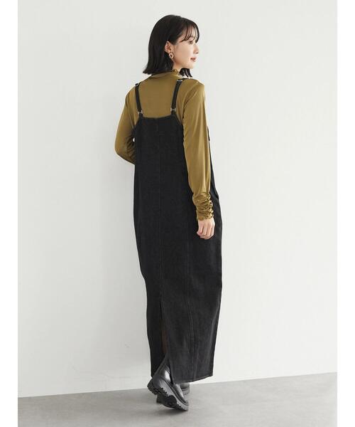 Sugar spoon(シュガースプーン)の「・SUGAR SPOON デニムキャミワンピ*(ワンピース・レディース・ブラック/インディゴブルー・FREE)」の10枚目の写真