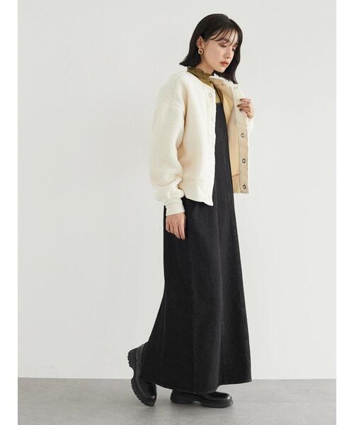 Sugar spoon(シュガースプーン)の「・SUGAR SPOON デニムキャミワンピ*(ワンピース・レディース・ブラック/インディゴブルー・FREE)」の15枚目の写真