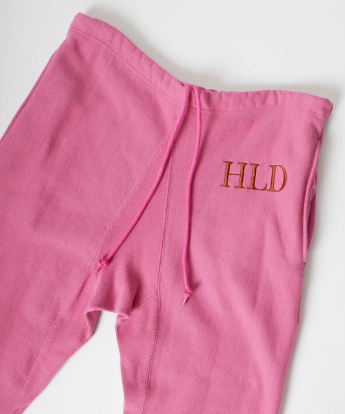 HOLIDAY(ホリデイ)の「ULTRA HEAVY SWEAT PANTS (HLD) ウルトラヘビースウェットパンツ (HLD)(スウェットパンツ・レディース・ピンク・ONE SIZE)」の3枚目の写真