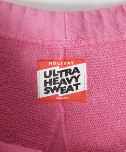 HOLIDAY(ホリデイ)の「ULTRA HEAVY SWEAT PANTS (HLD) ウルトラヘビースウェットパンツ (HLD)(スウェットパンツ・レディース・ピンク・ONE SIZE)」の4枚目の写真