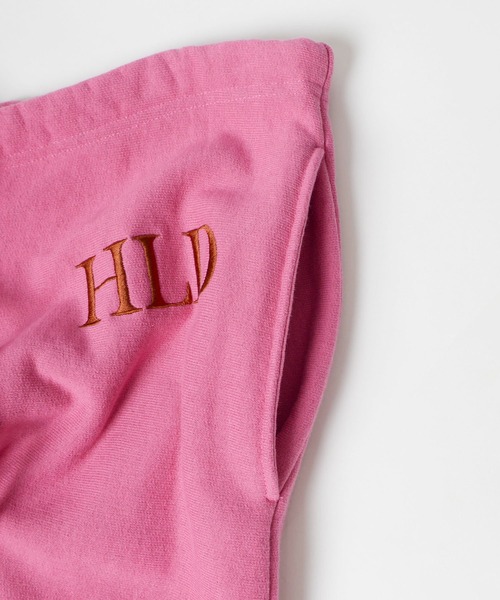 HOLIDAY(ホリデイ)の「ULTRA HEAVY SWEAT PANTS (HLD) ウルトラヘビースウェットパンツ (HLD)(スウェットパンツ・レディース・ピンク・ONE SIZE)」の6枚目の写真