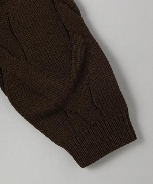 VAINL ARCHIVE(ヴァイナルアーカイブ)の「<VAINL ARCHIVE> GRADUALLY KNIT/ニット(ニット/セーター・メンズ・ブラウン/ブラック・M/L)」の4枚目の写真