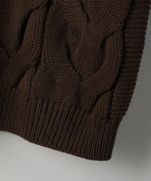 VAINL ARCHIVE(ヴァイナルアーカイブ)の「<VAINL ARCHIVE> GRADUALLY KNIT/ニット(ニット/セーター・メンズ・ブラウン/ブラック・M/L)」の8枚目の写真