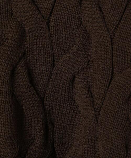 VAINL ARCHIVE(ヴァイナルアーカイブ)の「<VAINL ARCHIVE> GRADUALLY KNIT/ニット(ニット/セーター・メンズ・ブラウン/ブラック・M/L)」の7枚目の写真