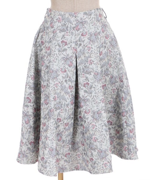 axes femme POETIQUE（アクシーズファムポエティック）の「ゴブランタックＡラインＳＫ（スカート・レディース・ベージュ/ブルー/グリーン・MEDIUM）」の19枚目の写真