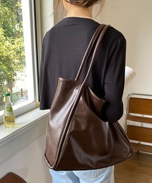 HALEY PESCA | HALEY PESCA/大容量 フェイクレザートートバッグ(トートバッグ)