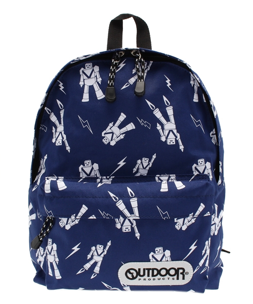 OUTDOOR PRODUCTS（アウトドアプロダクツ）の「【OUTDOOR】アウトドア デイパック（バックパック/リュック・キッズ・ワインレッド/グリーン/イエロー/スカイブルー/ネイビー/ベビーピンク/ブラック/オレンジ/グリーン系その他/ブルー/ピンク系その他/桜/レッド/ローズ/エメラルド/ダークブルー/ライトイエロー/レモンイエロー/パープル/ロイヤルブルー/ダークグレー/ホワイト/ターコイズブルー/ウィート・FREE）」の9枚目の写真