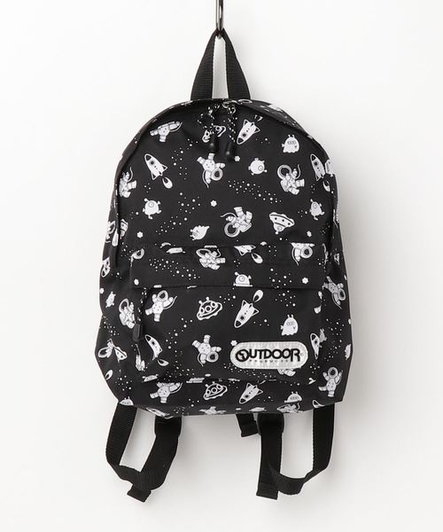 OUTDOOR PRODUCTS（アウトドアプロダクツ）の「【OUTDOOR】アウトドア デイパック（バックパック/リュック・キッズ・ワインレッド/グリーン/イエロー/スカイブルー/ネイビー/ベビーピンク/ブラック/オレンジ/グリーン系その他/ブルー/ピンク系その他/桜/レッド/ローズ/エメラルド/ダークブルー/ライトイエロー/レモンイエロー/パープル/ロイヤルブルー/ダークグレー/ホワイト/ターコイズブルー/ウィート・FREE）」の2枚目の写真