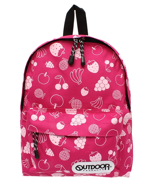 OUTDOOR PRODUCTS（アウトドアプロダクツ）の「【OUTDOOR】アウトドア デイパック（バックパック/リュック・キッズ・ワインレッド/グリーン/イエロー/スカイブルー/ネイビー/ベビーピンク/ブラック/オレンジ/グリーン系その他/ブルー/ピンク系その他/桜/レッド/ローズ/エメラルド/ダークブルー/ライトイエロー/レモンイエロー/パープル/ロイヤルブルー/ダークグレー/ホワイト/ターコイズブルー/ウィート・FREE）」の18枚目の写真