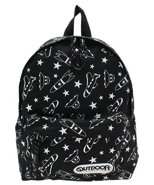 OUTDOOR PRODUCTS（アウトドアプロダクツ）の「【OUTDOOR】アウトドア デイパック（バックパック/リュック・キッズ・ワインレッド/グリーン/イエロー/スカイブルー/ネイビー/ベビーピンク/ブラック/オレンジ/グリーン系その他/ブルー/ピンク系その他/桜/レッド/ローズ/エメラルド/ダークブルー/ライトイエロー/レモンイエロー/パープル/ロイヤルブルー/ダークグレー/ホワイト/ターコイズブルー/ウィート・FREE）」の3枚目の写真