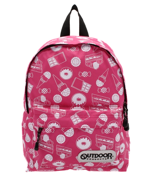 OUTDOOR PRODUCTS（アウトドアプロダクツ）の「【OUTDOOR】アウトドア デイパック（バックパック/リュック・キッズ・ワインレッド/グリーン/イエロー/スカイブルー/ネイビー/ベビーピンク/ブラック/オレンジ/グリーン系その他/ブルー/ピンク系その他/桜/レッド/ローズ/エメラルド/ダークブルー/ライトイエロー/レモンイエロー/パープル/ロイヤルブルー/ダークグレー/ホワイト/ターコイズブルー/ウィート・FREE）」の22枚目の写真