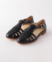 <Steven Alan>LEATHER MESH SANDALS/サンダル