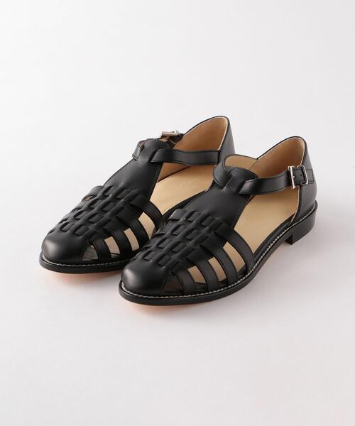 Steven Alan（スティーブンアラン）の「＜Steven Alan＞LEATHER MESH SANDALS/サンダル（サンダル・レディース・ネイビー/ブラック/ホワイト/その他1・35/38/36/37）」の15枚目の写真