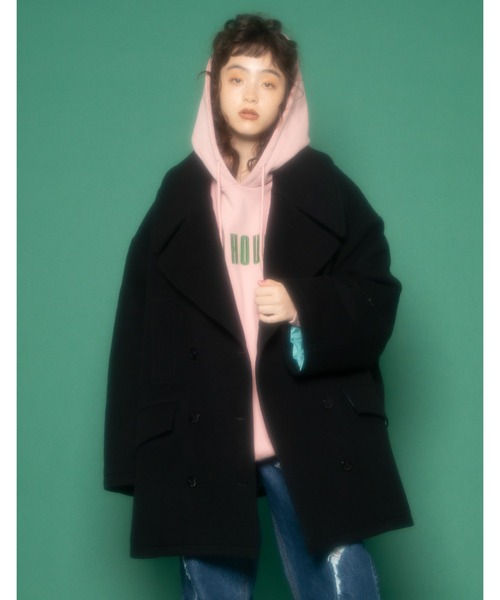 ビッグピーコート little sunny bite × PINK HOUSE ピーコート little sunny bite と pink house Big pea coat