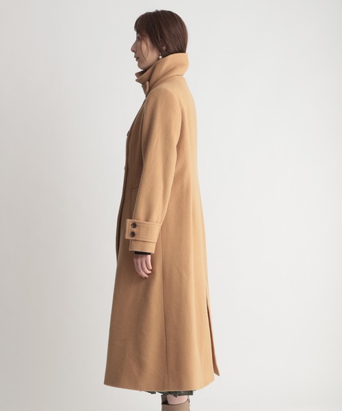 Andemiu(アンデミュウ)の「スタンドカラーモッサコート238478(その他アウター・レディース・ベージュ系その他/オレンジ系その他/グレー系その他・SMALL/MEDIUM)」の15枚目の写真