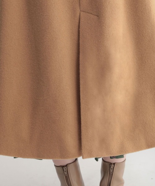 Andemiu(アンデミュウ)の「スタンドカラーモッサコート238478(その他アウター・レディース・ベージュ系その他/オレンジ系その他/グレー系その他・SMALL/MEDIUM)」の16枚目の写真