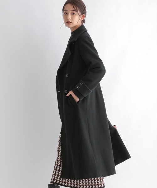 Andemiu(アンデミュウ)の「スタンドカラーモッサコート238478(その他アウター・レディース・ベージュ系その他/オレンジ系その他/グレー系その他・SMALL/MEDIUM)」の17枚目の写真