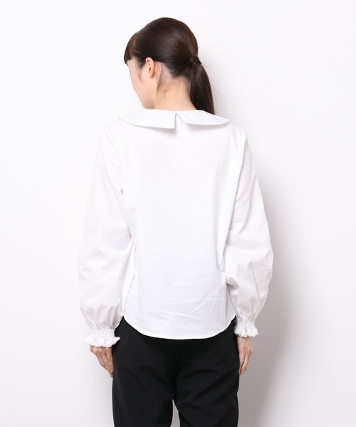 Cham.（チャム）の「袖フリルブラウス（シャツ/ブラウス・レディース・ホワイト・FREE）」の15枚目の写真