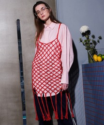 MAISON SPECIAL | まくらめフリンジワンピース【MAISON SPECIAL/メゾンスペシャル】(ワンピース)