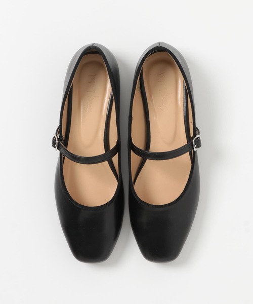 URBAN RESEARCH Sonny Label(アーバンリサーチサニーレーベル)の「メリージェーンフラットパンプス(パンプス・レディース・ブラック・23/23.5/24)」の4枚目の写真