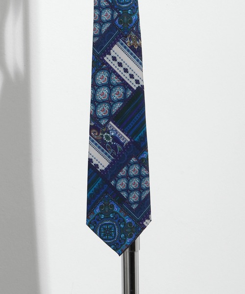 NILWAY（ニルウェイ）の「総柄とろみネクタイ（ネクタイ・メンズ・ホワイト系/ブラック系/ブラック系1/ブラウン系/ブラウン系1/ブラウン系2/ブルー系/ブルー系1/イエロー系・FREE）」の17枚目の写真