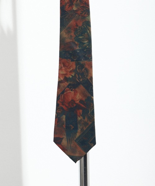 NILWAY（ニルウェイ）の「総柄とろみネクタイ（ネクタイ・メンズ・ホワイト系/ブラック系/ブラック系1/ブラウン系/ブラウン系1/ブラウン系2/ブルー系/ブルー系1/イエロー系・FREE）」の15枚目の写真