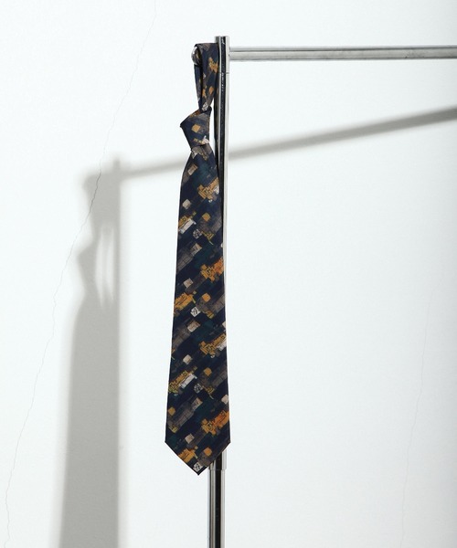 NILWAY（ニルウェイ）の「総柄とろみネクタイ（ネクタイ・メンズ・ホワイト系/ブラック系/ブラック系1/ブラウン系/ブラウン系1/ブラウン系2/ブルー系/ブルー系1/イエロー系・FREE）」の22枚目の写真