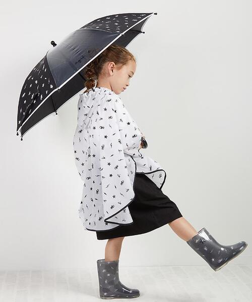 agnes b.（アニエスベー）の「AB65 E SHOES キッズ アイコンプリント レインブーツ（レインシューズ・キッズ・ブラック・26/27/28/29）」の9枚目の写真