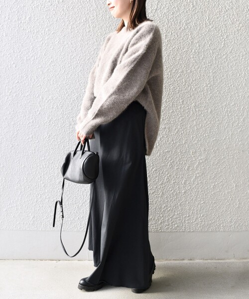 Champion（チャンピオン）の「【SHIPS別注】Champion:〈洗濯機可能〉フレアマキシスカート◇（スカート・レディース・ライトブルー/ブラック/ダークブルー・ONE SIZE）」の7枚目の写真