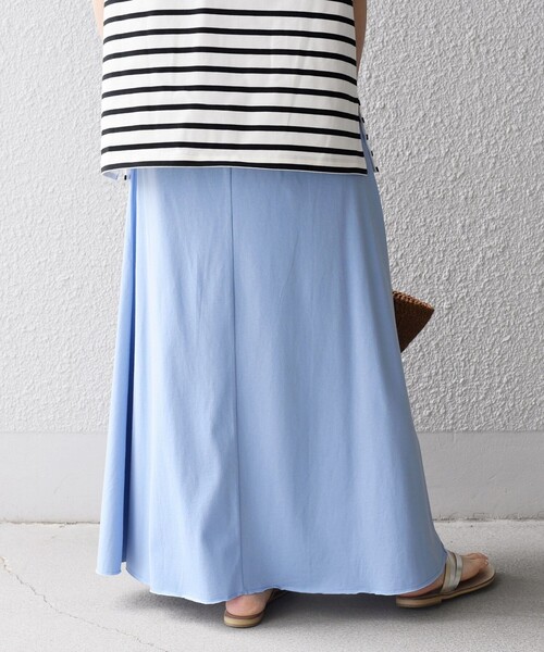 Champion（チャンピオン）の「【SHIPS別注】Champion:〈洗濯機可能〉フレアマキシスカート◇（スカート・レディース・ライトブルー/ブラック/ダークブルー・ONE SIZE）」の11枚目の写真