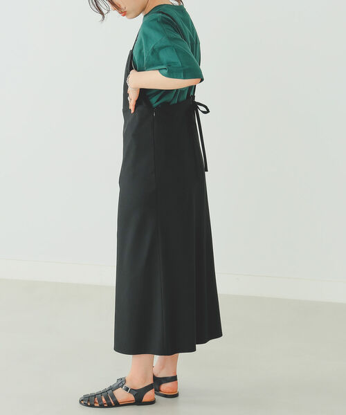 B:MING by BEAMS（ビーミングバイビームス）の「B:MING by BEAMS / バックリボン ジャンパースカート 22SS（ジャンパースカート・レディース・ブラック/グレー系その他/ブラウン系その他・SMALL/MEDIUM）」の16枚目の写真