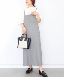 B:MING by BEAMS / バックリボン ジャンパースカート 22SS