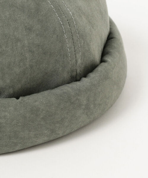 B:MING by BEAMS（ビーミングバイビームス）の「B:MING by BEAMS / レーヨン ロールキャップ（キャップ・メンズ・オフホワイト/オリーブ/ブラック・ONE SIZE）」の7枚目の写真