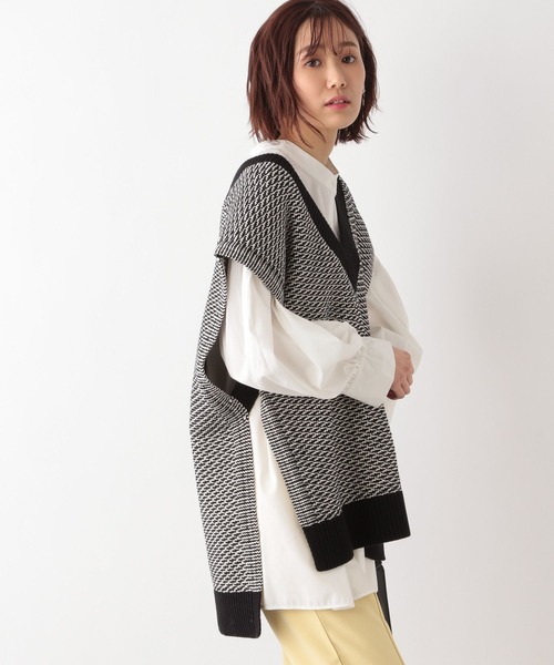 GLOBAL WORK（グローバルワーク）の「アソート柄ニットベスト
