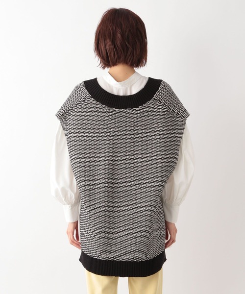 GLOBAL WORK(グローバルワーク)の「アソート柄ニットベスト/260917(ベスト・レディース・その他/オフホワイト/ベージュ・FREE)」の12枚目の写真