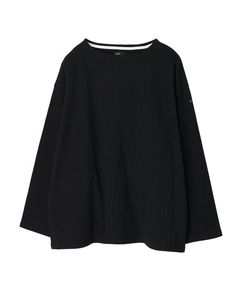 CRAFT STANDARD BOUTIQUE（クラフトスタンダードブティック）の「ヘビーウェイトクルーネックL/S-TEE　＊（Tシャツ/カットソー・メンズ・チャコールグレー/ブラック/オフホワイト・M/L）」の6枚目の写真