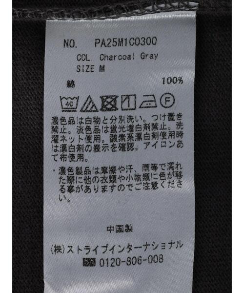 CRAFT STANDARD BOUTIQUE（クラフトスタンダードブティック）の「ヘビーウェイトクルーネックL/S-TEE　＊（Tシャツ/カットソー・メンズ・チャコールグレー/ブラック/オフホワイト・M/L）」の12枚目の写真