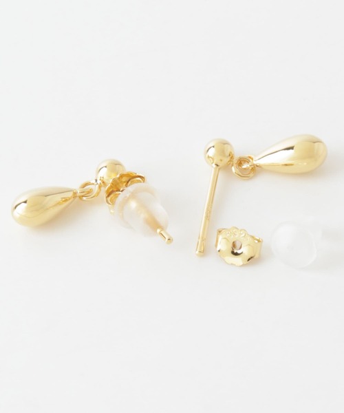 SMELLY(スメリー)の「silver925ドロップミニピアス(ピアス(両耳用)・レディース・ゴールド/シルバー・-)」の8枚目の写真