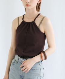 select MOCA | 2022 SS ホルターネックカップインキャミソールセット(キャミソール)