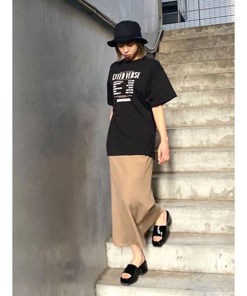 EMODA（エモダ）の「タンクスクエアサンダル（サンダル・レディース・ブラック/ライム・SMALL/MEDIUM/LARGE）」の5枚目の写真