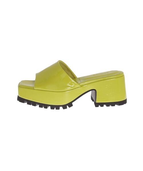 EMODA（エモダ）の「タンクスクエアサンダル（サンダル・レディース・ブラック/ライム・SMALL/MEDIUM/LARGE）」の16枚目の写真