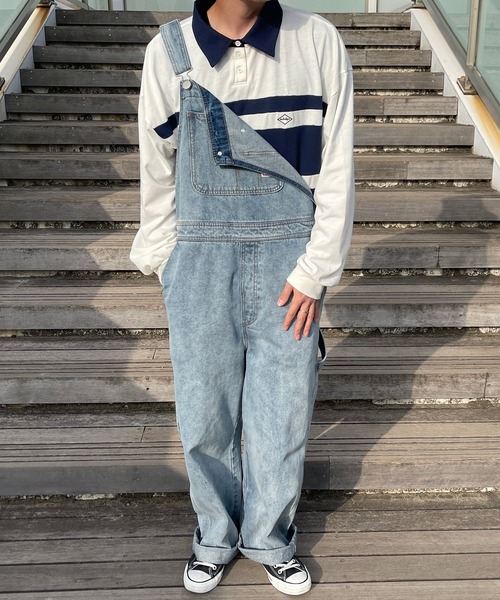 PairPair（ペアペア）の「ラガーポロシャツ(ユニセックス)（シャツ/ブラウス・メンズ・ネイビー/オフホワイト/イエロー・フリー）」の12枚目の写真