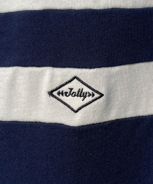 PairPair（ペアペア）の「ラガーポロシャツ(ユニセックス)（シャツ/ブラウス・メンズ・ネイビー/オフホワイト/イエロー・フリー）」の17枚目の写真