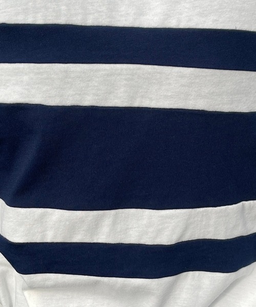 PairPair（ペアペア）の「ラガーポロシャツ(ユニセックス)（シャツ/ブラウス・メンズ・ネイビー/オフホワイト/イエロー・フリー）」の18枚目の写真
