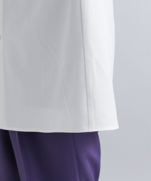 HARE（ハレ）の「BIGノースリーブシャツ(HARE)（シャツ/ブラウス・メンズ・オフホワイト/ブラック・FREE）」の7枚目の写真