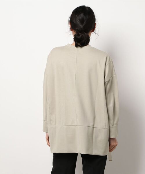 mona Belinda（モナベリンダ）の「サイドDカンワイドプルオーバー（Tシャツ/カットソー・レディース・ベージュ・FREE）」の3枚目の写真