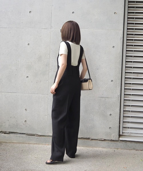 LAULEN（ローレン）の「HW suspender pants/ハイウエスト