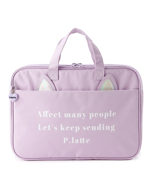 まりりん★新品 ピンクラテ★ネコミミ タブレット パソコンバッグ PINK-latte（ピンクラテ）の「◇【スクールグッズ】タブレット