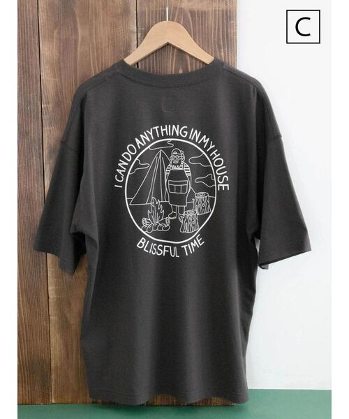 CRAFT STANDARD BOUTIQUE(クラフトスタンダードブティック)の「URANIWA CAMPERS プリントTEE *◆(Tシャツ/カットソー・レディース・I/J/H/F/A/B/G/K/L/D/E/C・M/L/S)」の15枚目の写真